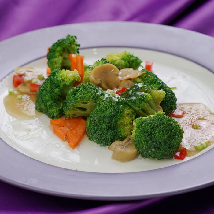 Brocoli Cah bawang putih