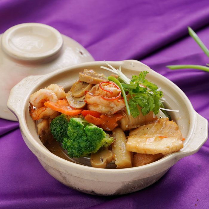 Seafood Sapo Tofu